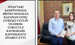 Turgutlu'nun Gururu Ceylin Yıldırım Türkiye 3.’sü!