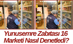 Yunusemre Zabıtası 16 Marketi Nasıl Denetledi?