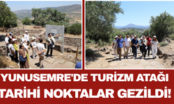 Yunusemre'de Turizm Atağı: Tarihi Noktalar Gezildi!