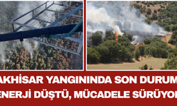 Akhisar Yangınında Son Durum: Enerji Düştü, Mücadele Sürüyor