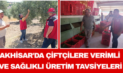 Akhisar'da Çiftçilere Verimli ve Sağlıklı Üretim Tavsiyeleri