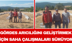 Gördes Arıcılığını Geliştirmek İçin Saha Çalışmaları Sürüyor