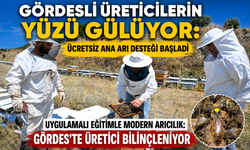 Gördesli Üreticilerin Yüzü Gülüyor: Ücretsiz Ana Arı Desteği Başladı