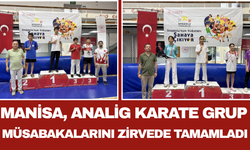 Manisa, ANALİG Karate Grup Müsabakalarını Zirvede Tamamladı