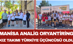Manisa ANALİG Oryantiring Kız Takımı Türkiye Üçüncüsü Oldu