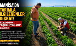 Manisa ’da Tarımla İlgilenenler Dikkat Uzmanından Doğru Uygulama