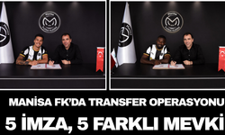 Manisa FK’da Transfer Operasyonu: 5 İmza, 5 Farklı Mevki