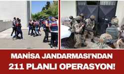 Manisa Jandarması'ndan 211 Planlı Operasyon!