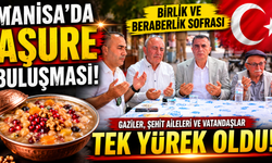 Manisa’da Aşure Buluşması: Birlik ve Beraberlik Sofrası