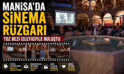 Manisa'da Sinema Rüzgarı Toz Bezi İzleyiciyle Buluştu