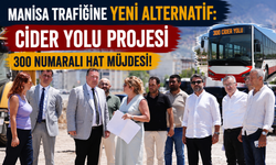 Manisa'da Ulaşımda Büyük Adım: Cider Yolu Yenileniyor