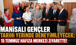 Manisalı Gençler Tarihi Yerinde Deneyimleyecek: 15 Temmuz Hafıza Merkezi Ziyarette!