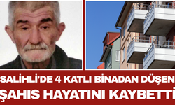 Salihli'de 4 Katlı Binadan Düşen Şahıs Hayatını Kaybetti