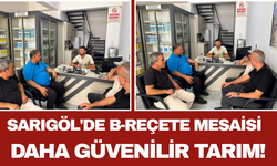 Sarıgöl'de B-Reçete Mesaisi "Daha Güvenilir Tarım!"