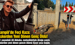 Sarıgöl'de Feci Kaza: Askerden Yeni Dönen Genç Öldü!