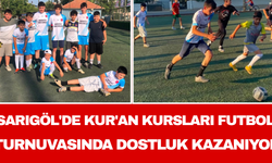 Sarıgöl'de Kur'an Kursları Futbol Turnuvasında Dostluk Kazanıyor