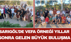 Sarıgöl’de Vefa Örneği Yıllar Sonra Gelen Büyük Buluşma