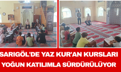 Sarıgöl'de Yaz Kur'an Kursları Yoğun Katılımla Sürdürülüyor