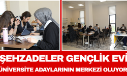 Şehzadeler Gençlik Evi Üniversite Adaylarının Merkezi Oluyor