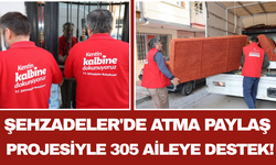 Şehzadeler'de Atma Paylaş Projesiyle 305 Aileye Destek!
