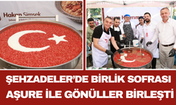 Şehzadeler’de Birlik Sofrası Aşure İle Gönüller Birleşti
