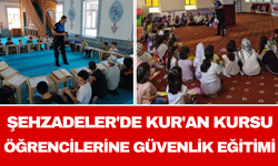 Şehzadeler'de Kur'an Kursu Öğrencilerine Güvenlik Eğitimi