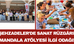 Şehzadeler’de Sanat Rüzgârı Mandala Atölyesi İlgi Odağı!