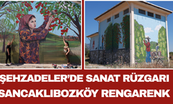 Şehzadeler’de Sanat Rüzgarı Sancaklıbozköy Rengarenk