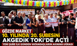 Yunusemre Akgedik TOKİ'de Gözde Market Heyecanı