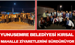 Yunusemre Belediyesi Kırsal Mahalle Ziyaretlerini Sürdürüyor