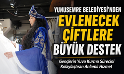 Yunusemre Gelinlik Mağazası Çiftlere Ekonomik Destek Sağlıyor