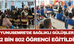 Yunusemre’de Sağlıklı Gülüşler: 2 Bin 802 Öğrenci Eğitildi