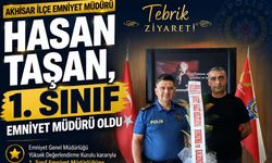 Akhisar İlçe Emniyet Müdürü Hasan Taşan’a Yeni Rütbe