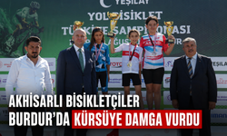 Akhisarlı Bisikletçiler Burdur’da Kürsüye Damga Vurdu