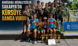Akhisarlı Bisikletçiler Sakarya’da Kürsüye Damga Vurdu