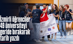İzmirli öğrenciler 49 üniversiteyi geride bırakarak tarih yazdı
