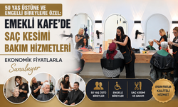 Manisa Büyükşehir Belediyesi Emekli Kafelerde Kuaför ve Berber Dönemi Başladı!