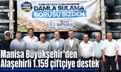 Manisa Büyükşehir’den Alaşehirli 1.159 çiftçiye destek