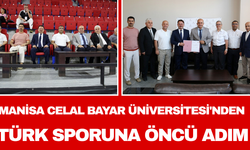 Manisa Celal Bayar Üniversitesi'nden Türk Sporuna Öncü Adım