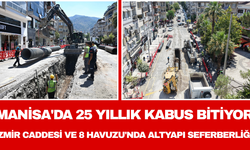 Manisa'da 25 Yıllık Kabus Bitiyor: İzmir Caddesi ve 8 Havuzu'nda Altyapı Seferberliği Başladı