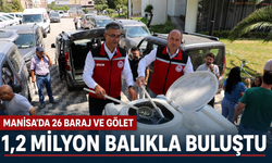 Manisa’da 26 Baraj ve Gölet 1,2 Milyon Balıkla Buluştu