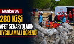 Manisa’da 280 Kişi Afet Senaryolarını Uygulamalı Öğrendi