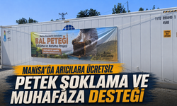 Manisa’da Arıcılara Ücretsiz Petek Şoklama ve Muhafaza Desteği