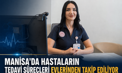 Manisa’da hastaların tedavi süreçleri evlerinden takip ediliyor