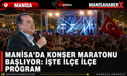 Manisa’da Konser Maratonu Başlıyor: İşte İlçe İlçe Program