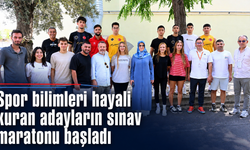 Manisa’da Spor Bilimleri Özel Yetenek Sınavı başladı
