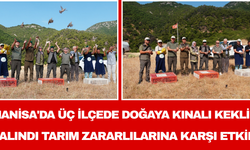 Manisa'da Üç İlçede Doğaya Kınalı Keklik Salındı: Tarım Zararlılarına Karşı Etkili