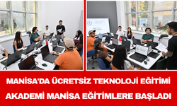 Manisa'da Ücretsiz Teknoloji Eğitimi: Akademi Manisa Eğitimlere Başladı