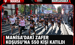Manisa’daki Zafer Koşusu’na 550 Kişi Katıldı