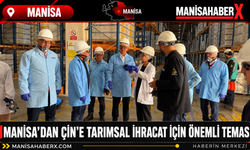 Manisa’dan Çin’e Tarımsal İhracat İçin Önemli Temas